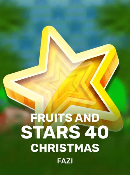 Fruits and Stars 40 Christmas game tile