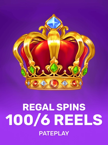 Regal Spins 100/6 reels game tile